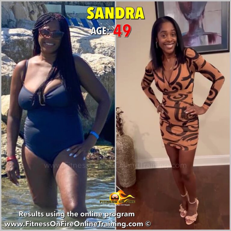 Hollywood Fotoelektrisch achter 49 YEAR OLD SANDRA TRANSFORMS HER BODY NATURALLY WITH  www.FitnessOnFireOnlineTraining.com & HER PROUD DAUGHTER RESPONDS! -  Fitness On Fire Online Training